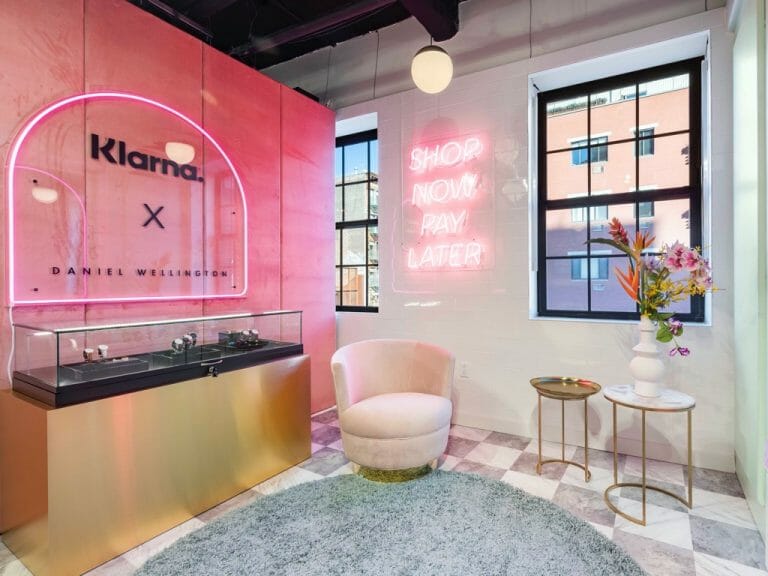Klarna to Innovate the Shopping Experience with SHOWFIELDS Pop-up with Daniel Wellington