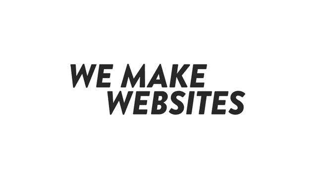 we make websites