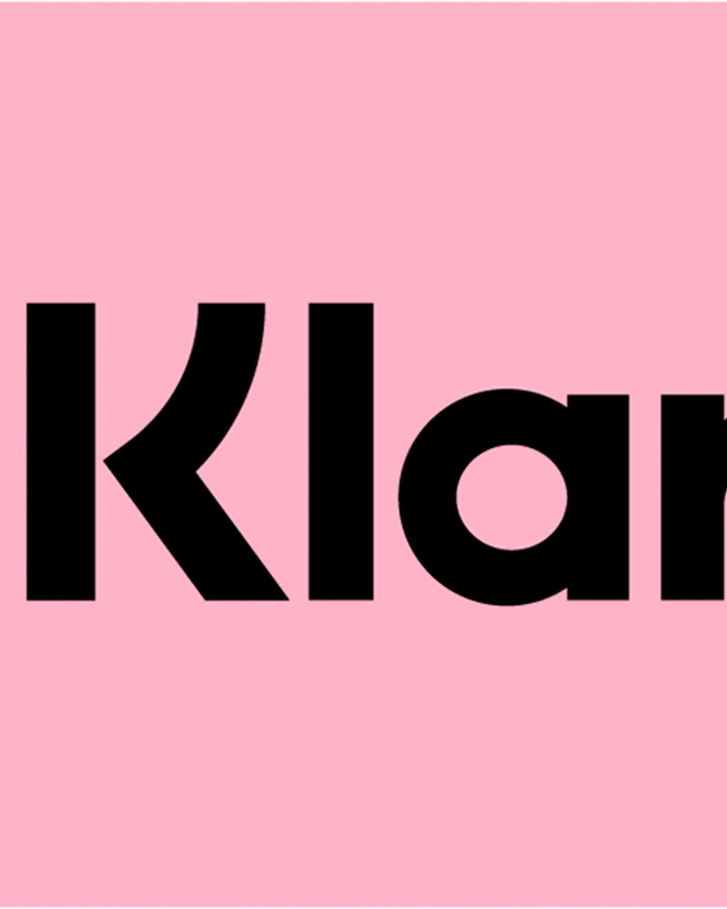 Klarna logo pink