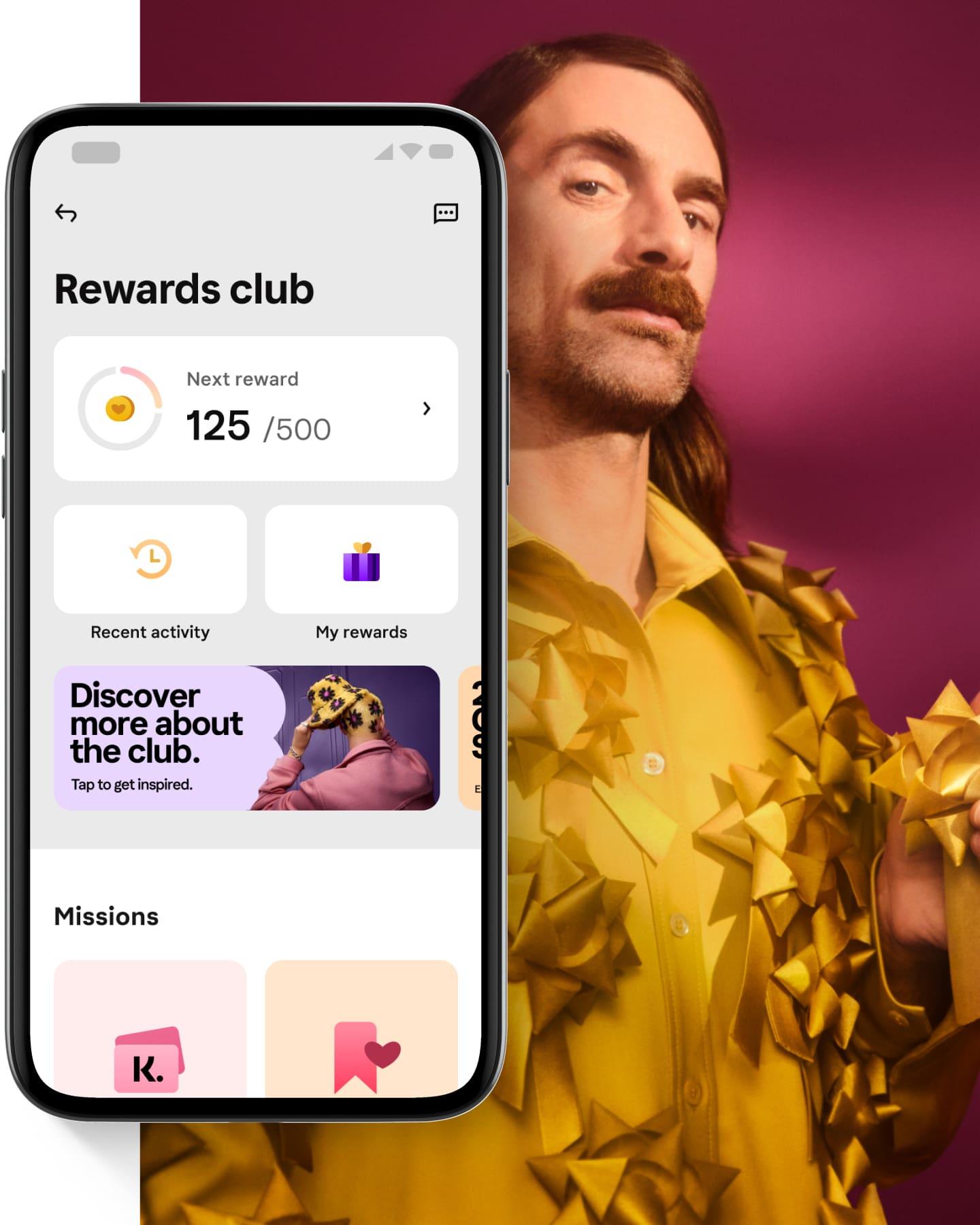 Rewards through the Klarna App