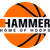 HAMMER home of hoops Logo