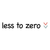 less to zero Logo