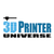 3D PRINTER UNIVERSE Logo