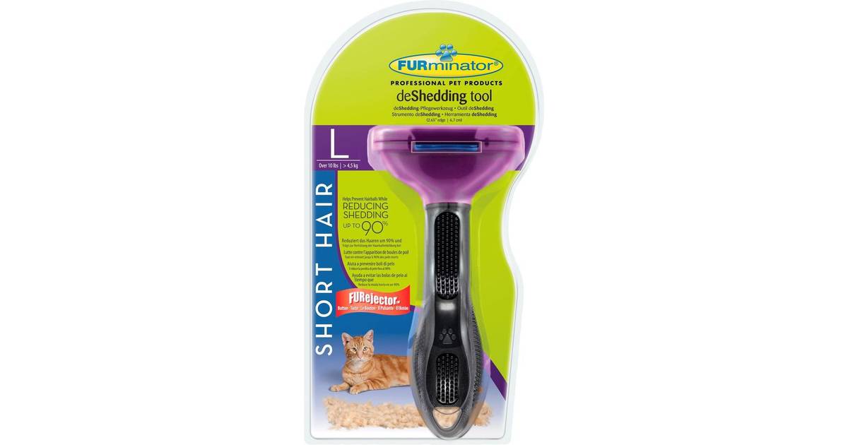 Furminator Large Short Hair Cat deShedding Tool • Price »