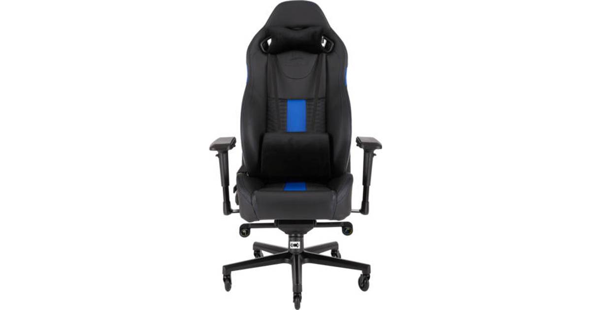 Virkelig Hæl forklædning Corsair T2 Road Warrior Gaming Chair - Black/Blue • Price »