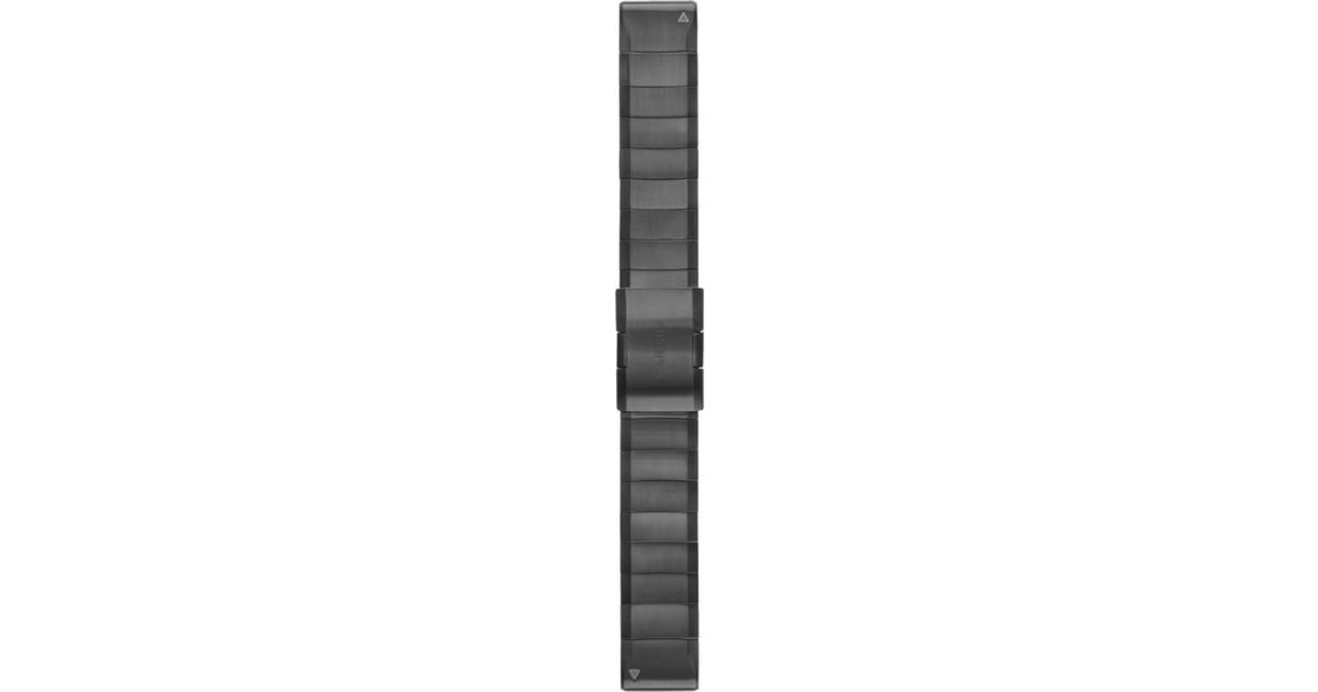 Garmin QuickFit 22mm DLC Coated Vented Titanium Watch Band • Price