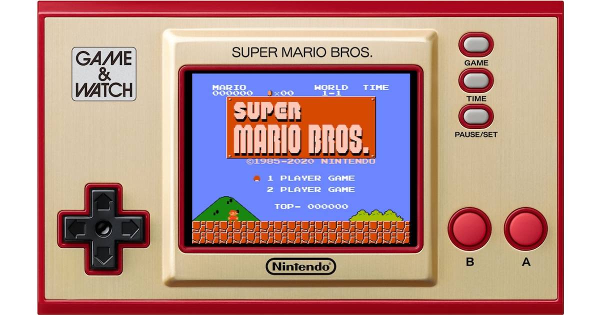 Formindske voksenalderen slidbane Nintendo Game and Watch Super Mario Bros - Classic • Price »