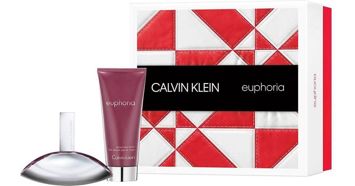 before Polishing Drive out Calvin Klein Euphoria Gift Set EdP 30ml + Body Lotion 100ml • Price »