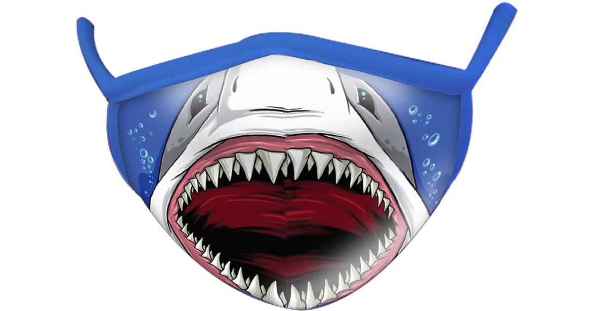 Wild Republic Junior Shark Jaw Face Mask 2-Layer • Price »