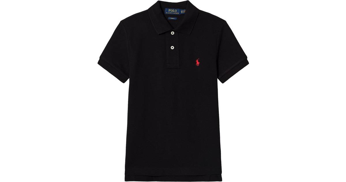 Polo Ralph Lauren Boy's Classic Short Sleeve Polo - Black • Price »