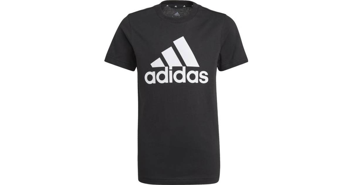 Adidas Boy's Essentials T-shirt - Black/White (GN3999) • Price