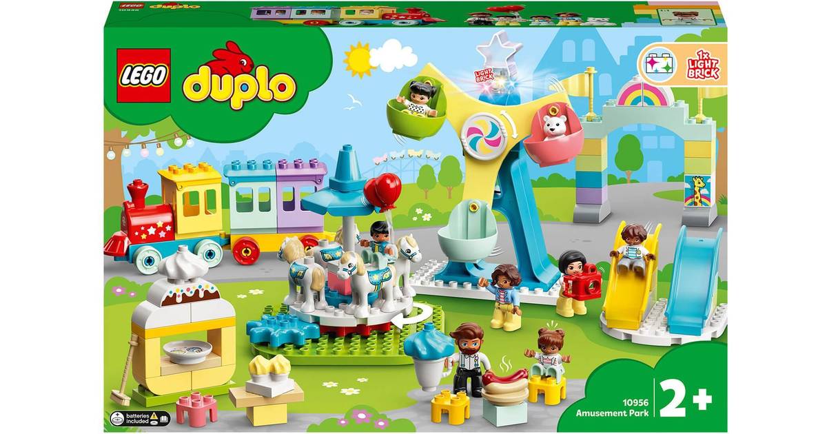indgang Løve Permanent Lego Duplo Amusement Park 10956 (9 stores) • See price »