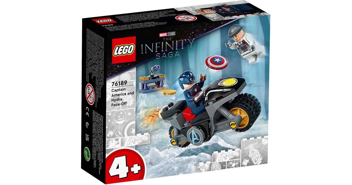 Afskrække seng Hårdhed Lego Marvel Captain America & Hydra Face Off 76189 • Price »