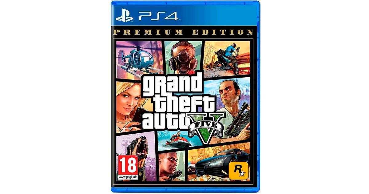 marts Afgørelse Dum Grand Theft Auto V - Premium Online Edition (PS4) • Price »