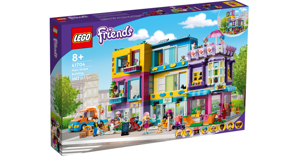 Fyrretræ cirkulation det sidste Lego Friends Main Street Building 41704 • See price »