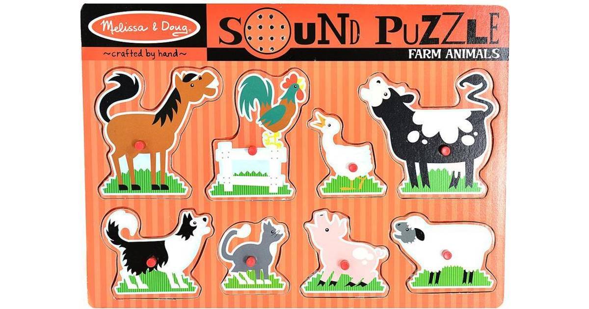 Melissa & Doug Farm Animals Sound Puzzles • Prices »