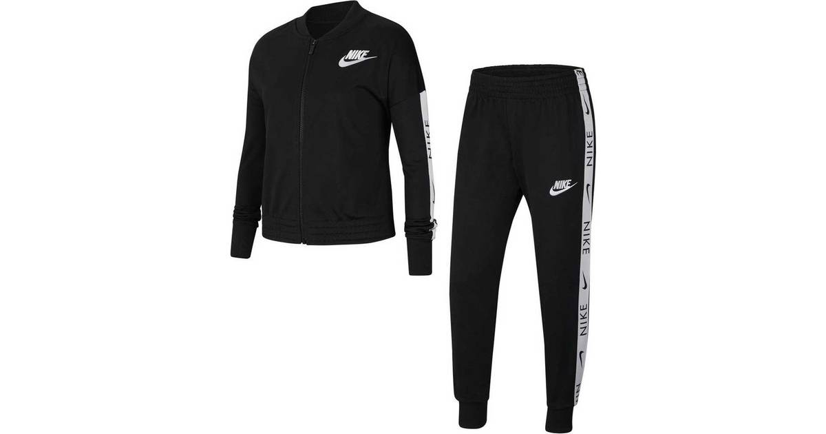 Nike Sportswear Tracksuit - Black/White (CU8374-010) • »
