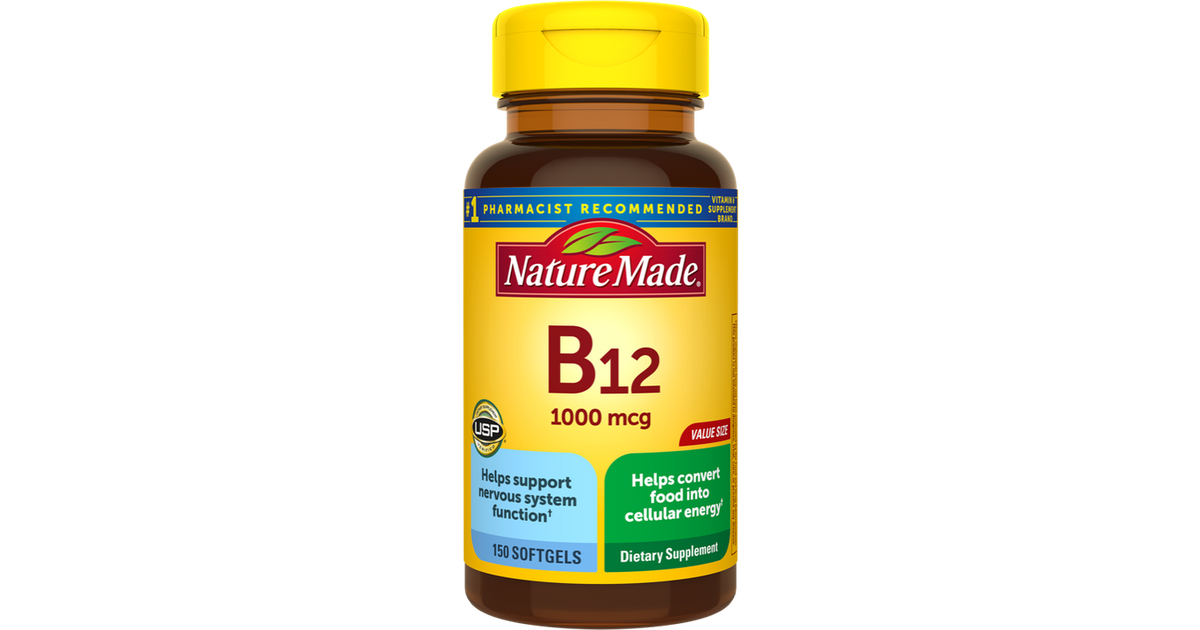 Nature Made Vitamin B12 1000mcg 150 • Find At Klarna
