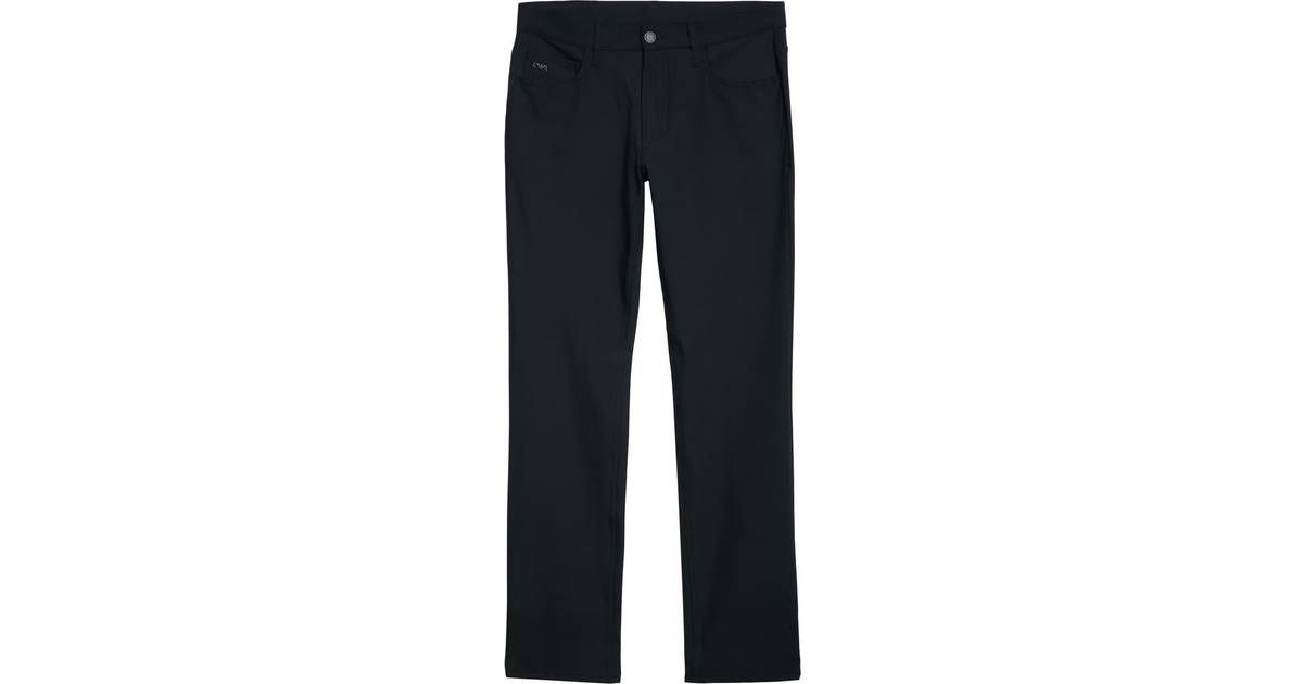 Emporio Armani Stretch Five Pocket Pants - Solid Black • Price