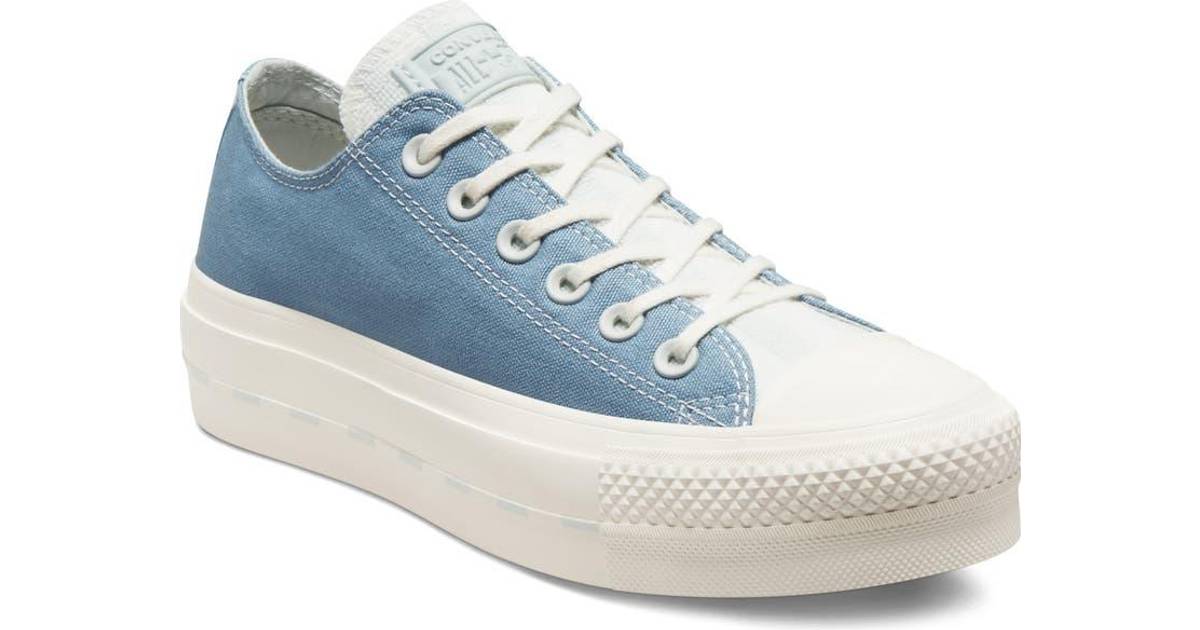 Converse Chuck Taylor All Star Lift Crafted Canvas Platform Low Top W -  Indigo Oxide/Light Silver/Egret • Price »