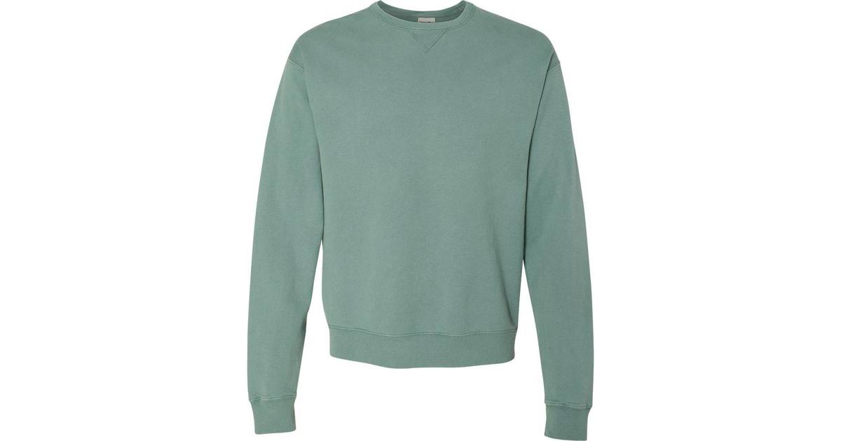 Hanes ComfortWash Garment Dyed Fleece Sweatshirt Unisex - Cypress Green ...
