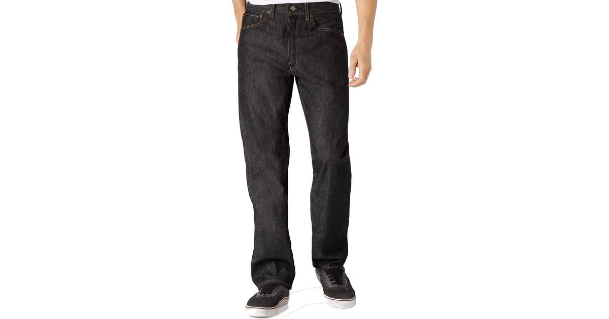 Levi's Big & Tall 501 Original Shrink To Fit Jeans - Black Rigid/Waterless  • Price »