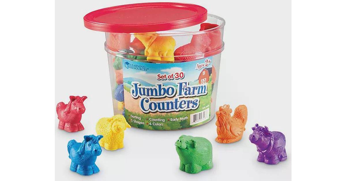 Learning Resources Jumbo Farm Counters • See prices »
