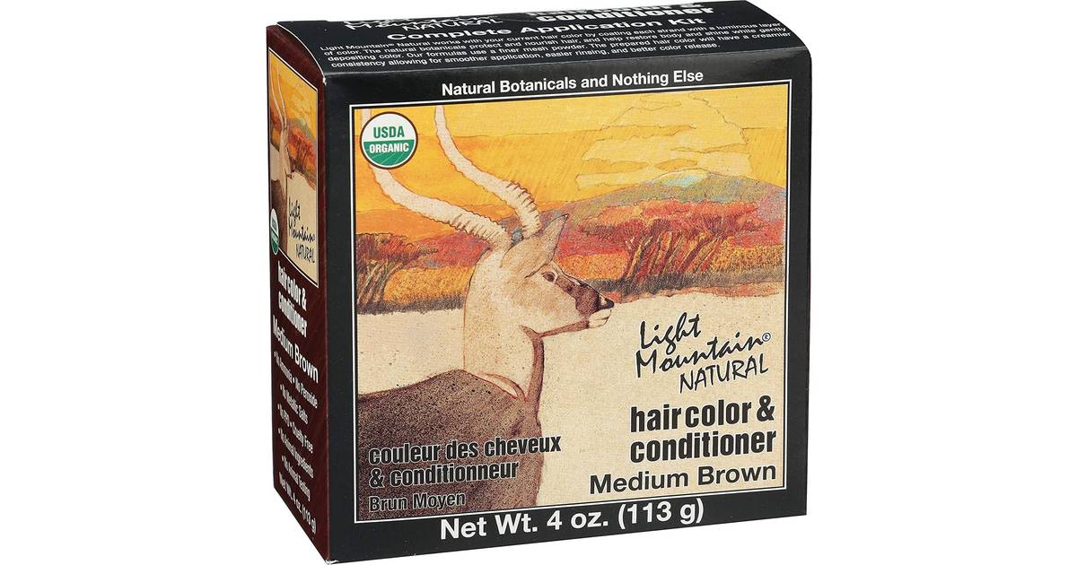 7. Light Mountain Natural Hair Color & Conditioner in Indigo Blue - wide 1
