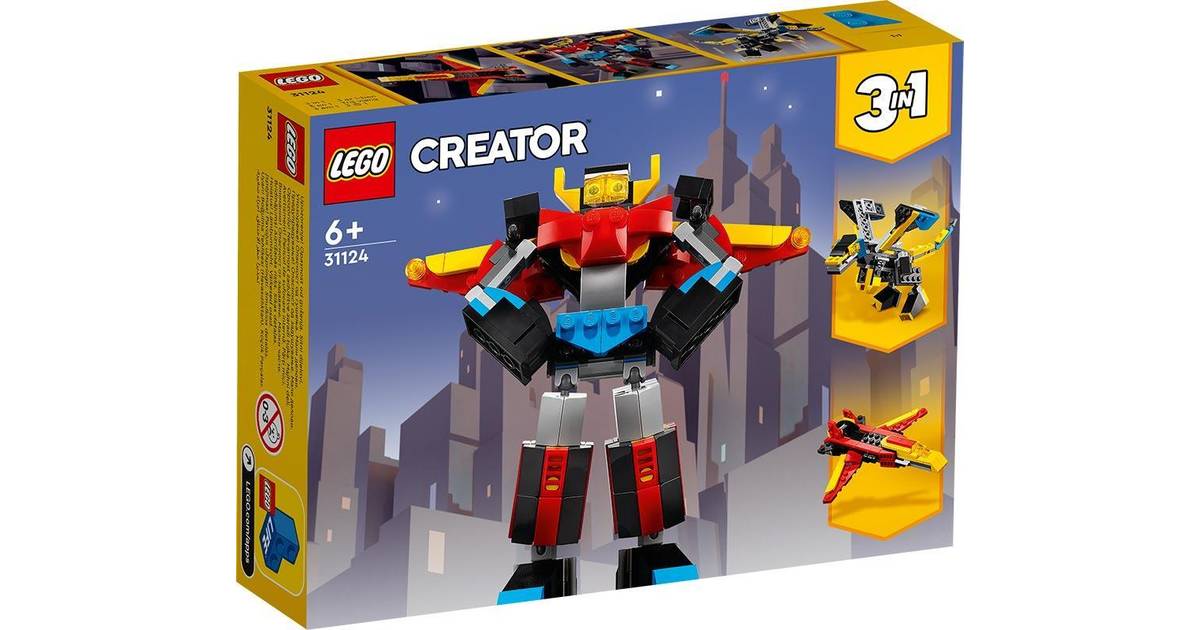 transaktion Positiv Seaboard Lego Creator Super Robot 31124 (8 stores) • See price »