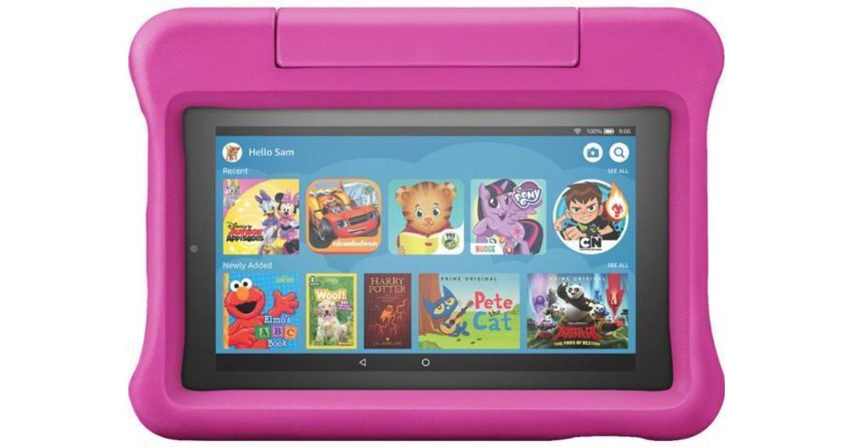 Rosa Kid-proof Case UK Fire Kids Edition Tablet 16 GB Display da 7" Wi-Fi 