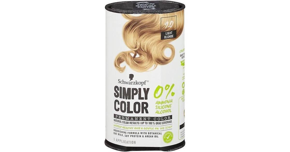 10. Schwarzkopf Simply Color Permanent Hair Color, 9.0 Light Blonde - wide 6