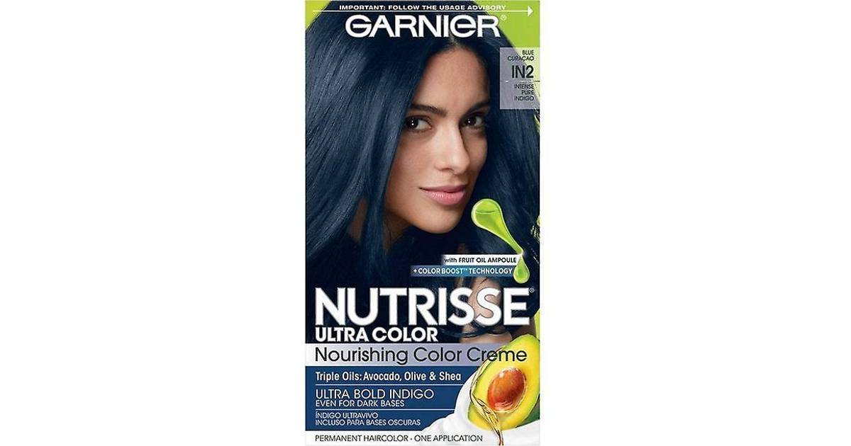 Garnier Nutrisse Ultra Color Nourishing Color Crme In In2 Blue Curaao •  Price »