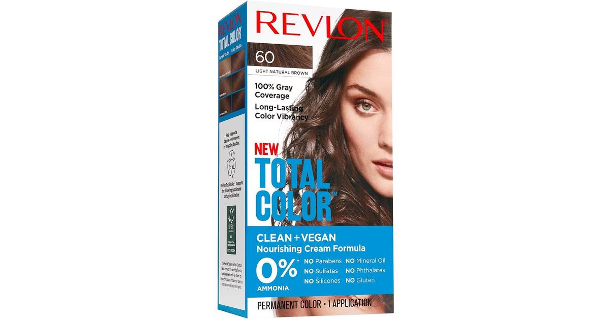Revlon Total Color Hair Color Light Natural Brown • Price »