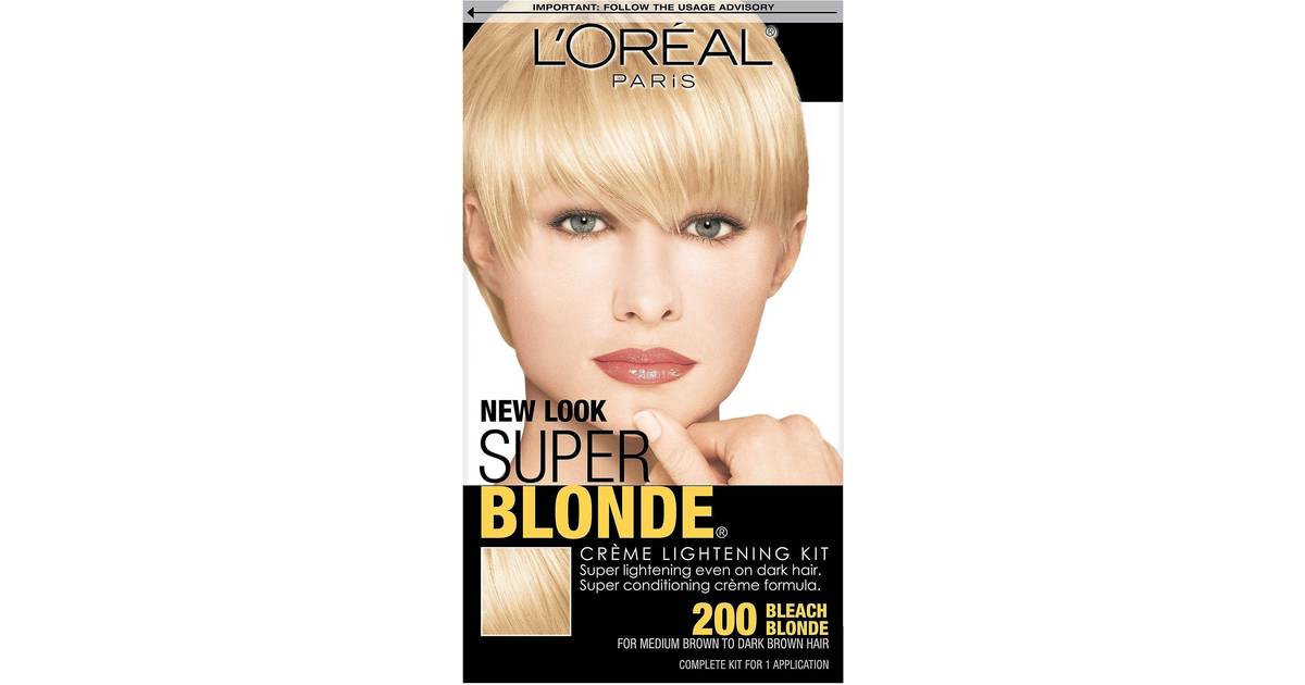 1. L'Oreal Paris Super Blonde Creme Lightening Kit - wide 9