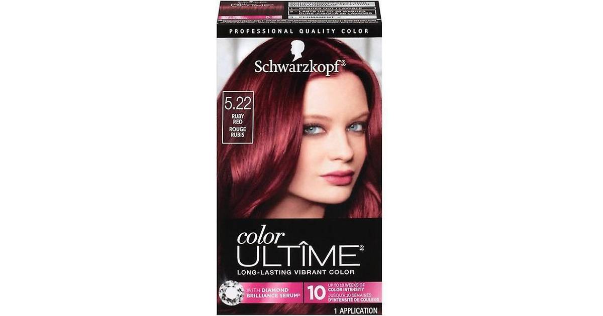 Schwarzkopf Ultime Permanent Hair Color Cream,  Ruby Red • Price »