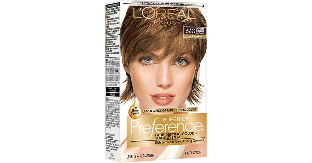 9. "L'Oreal Paris Superior Preference Fade-Defying + Shine Permanent Hair Color, 9 Natural Blonde" - wide 11