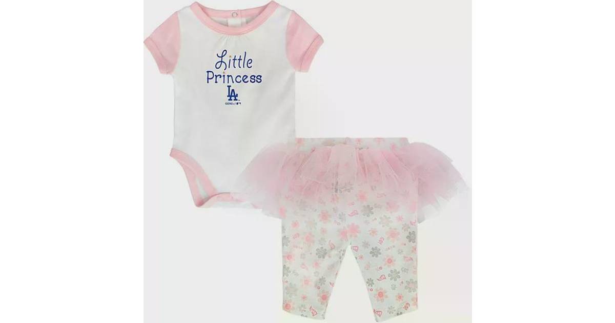 Outerstuff Los Angeles Dodgers Princess Bodysuit &Tutu Leggings Set -  White/Pink - Compare Prices - Klarna US