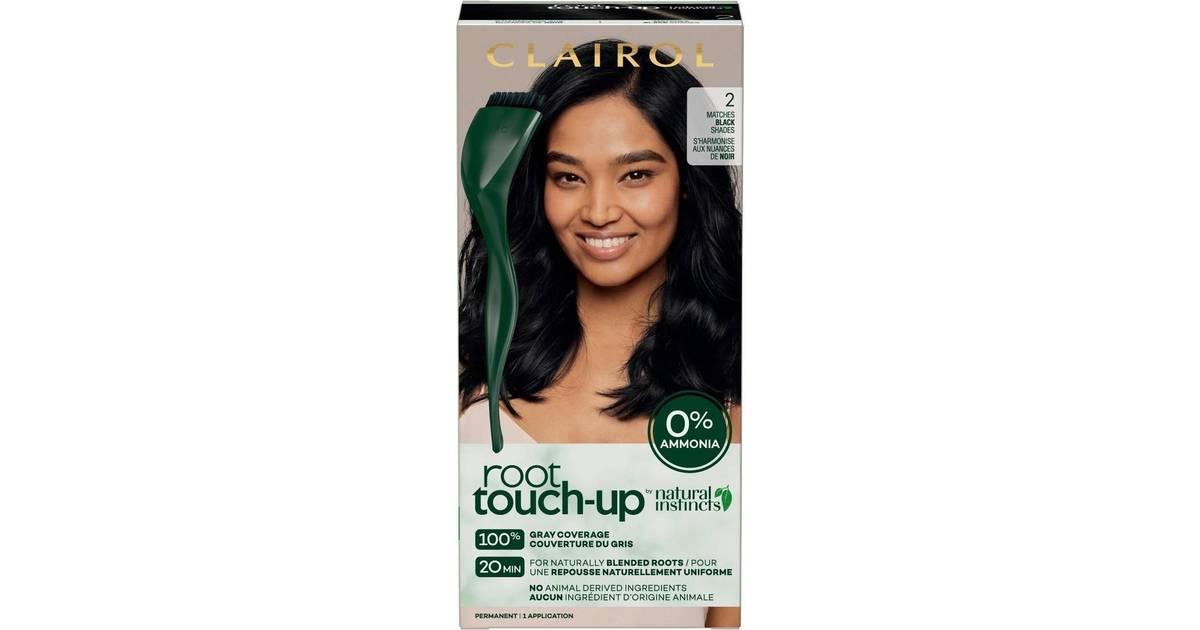 Clairol Root Touch-Up by Natural Instincts Permanent Hair Color Black •  Price »