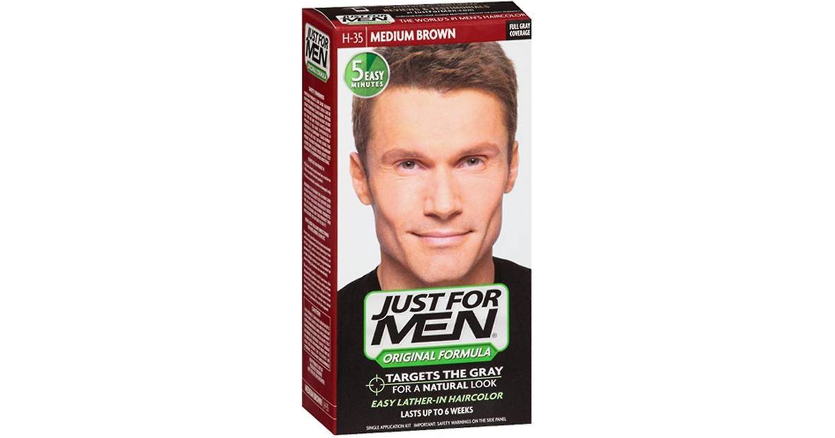Just For Men Shampoo-In Haircolor, Medium Brown H-35 False • Price »