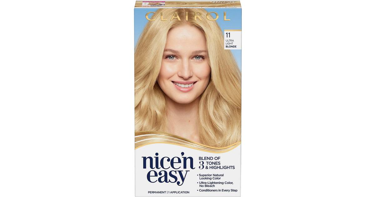 Clairol Nice 'n Easy Hair Color, 11 Ultra Light Blonde • Price »