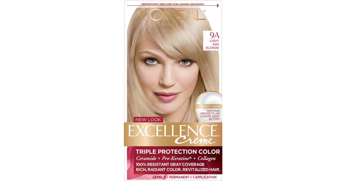 3. Clairol Nice'n Easy Permanent Hair Color, 9A Light Ash Blonde - wide 5
