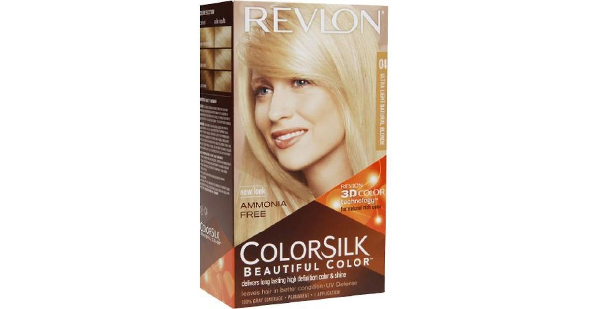 4. "Revlon Colorsilk Beautiful Color, 04 Ultra Light Natural Blonde" - wide 4