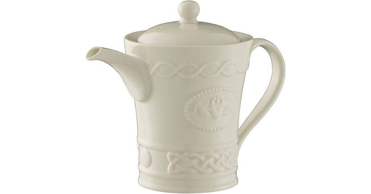 Belleek Pottery Claddagh Coffee Pitcher 0.156gal • Price »