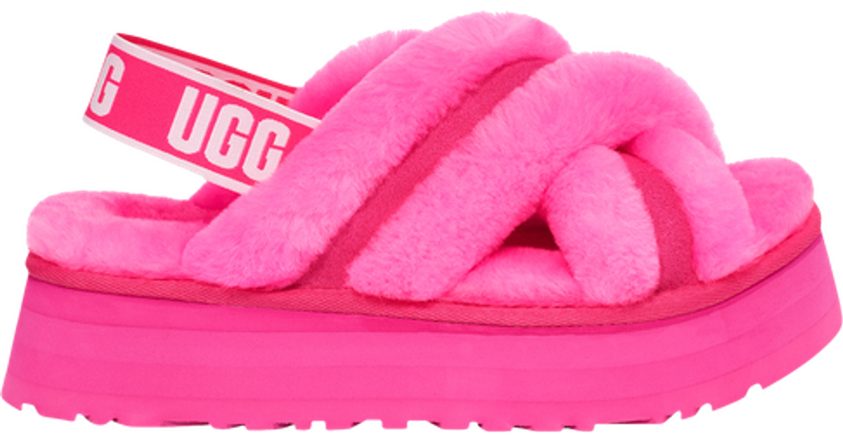 UGG Disco Cross Slide - Taffy Pink • Find at Klarna
