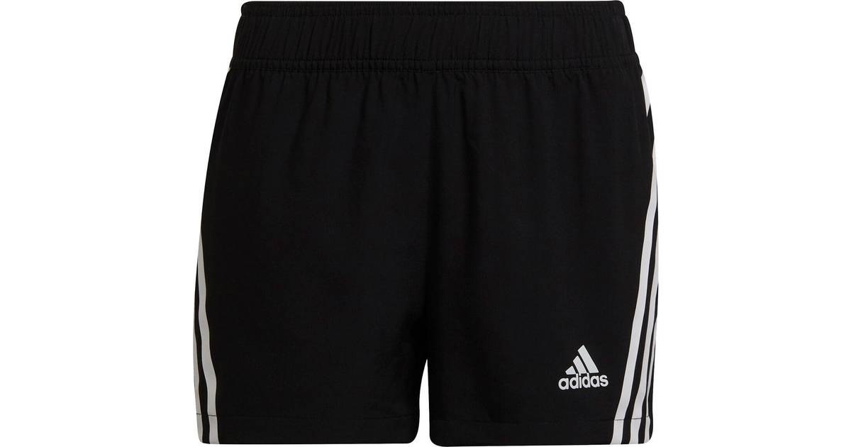 Adidas Aeroready 3-Stripes Shorts Kids - Black/White - Compare Prices ...