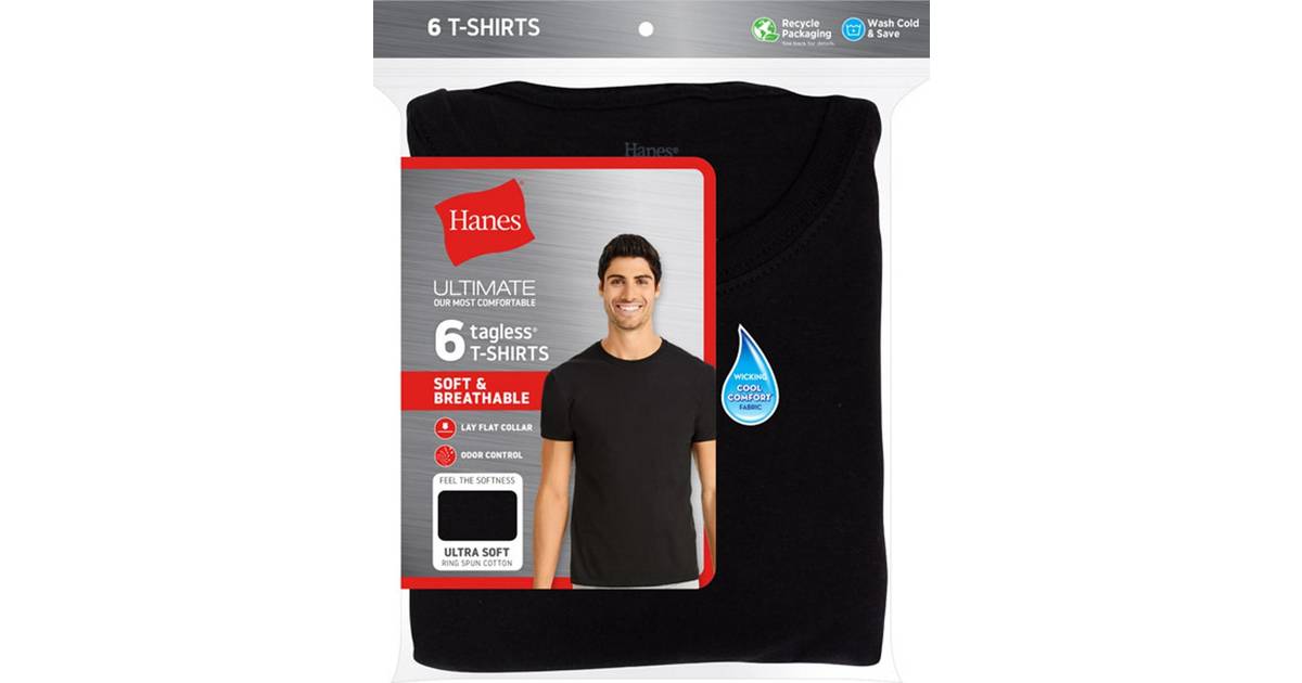 Hanes Men's Ultimate 6pk. Crewneck T-Shirts • Price