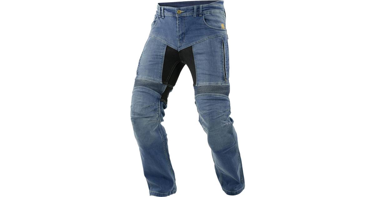 Diverse varer uddannelse aflevere Trilobite Parado Motorcycle Jeans - Blue • Prices »