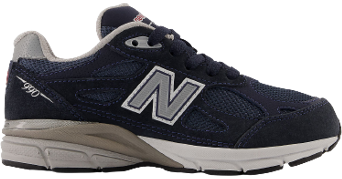 New Balance Little Kid's 990v3 - Blue with Grey • Price