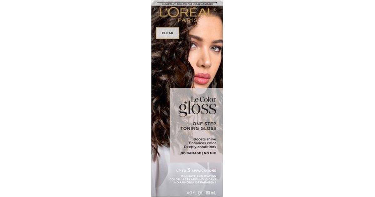 L'Oreal Le Color Gloss One Step Toning Gloss Clear • Price