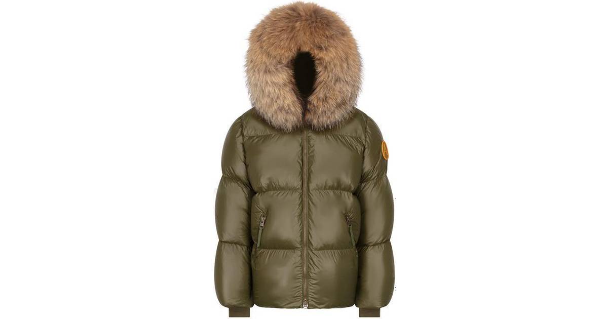 ARCTIC ARMY Womens Parka With Fur In Grey in Grey Womens Clothing Coats Parka coats 